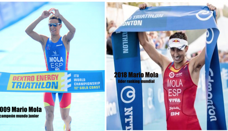 Mario Mola; 2009 Gold Coast, campeón junior / 2018 Gold Coast ¿campeón elite?