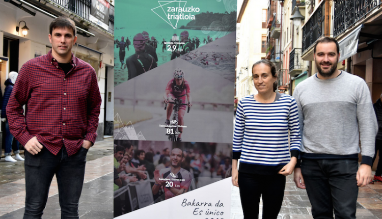 El Triatlon de Zarauz afronta su 33 edición con record de participación femenina