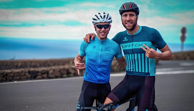 Emilio Aguayo reconoce el circuito del IRONMAN Lanzarote