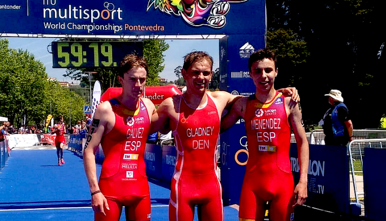 Tres medallas para España en los Mundiales de Triathlon Cross Junior