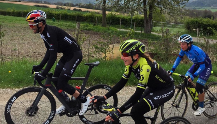 Richard Murray, la Amstel Gold Race de entrenamiento