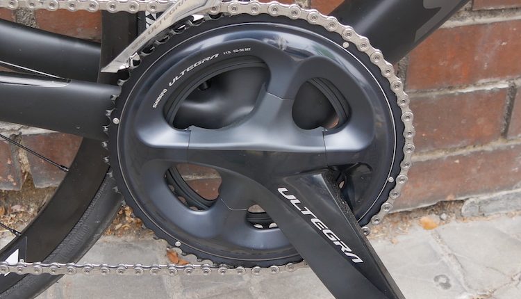 Bielas SHIMANO Ultegra de 170 con 52:36 Deviador Ultegra