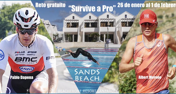 Reto gratuito Survive a PRO del 26 de enero al 1 de febrero en Sand Beach