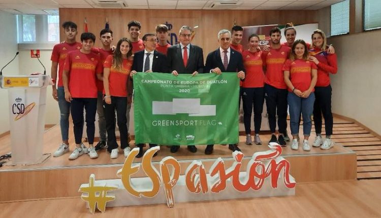 El triatlon al frente de la Green Sport Flag
