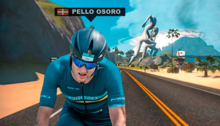 Pello Osoro aconseja como manejar el Zwift