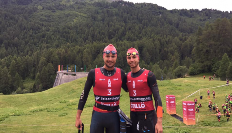 Antony Costes debuta en el SwimRun con un segundo puesto en Engadin