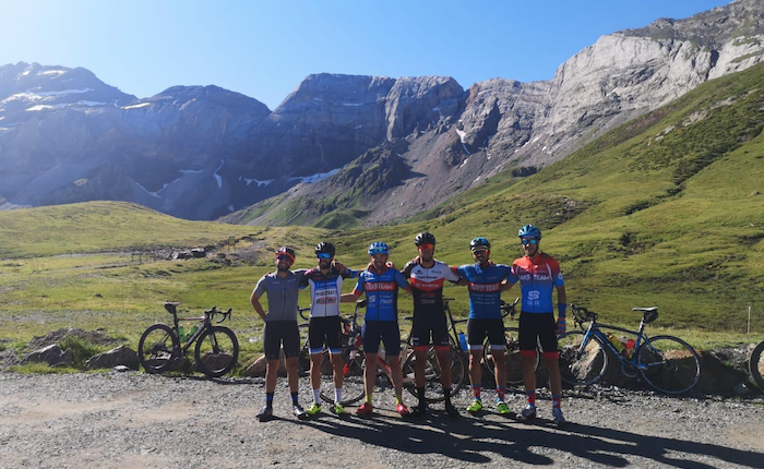 Los españoles siguen su programa de entrenamiento a Embrun