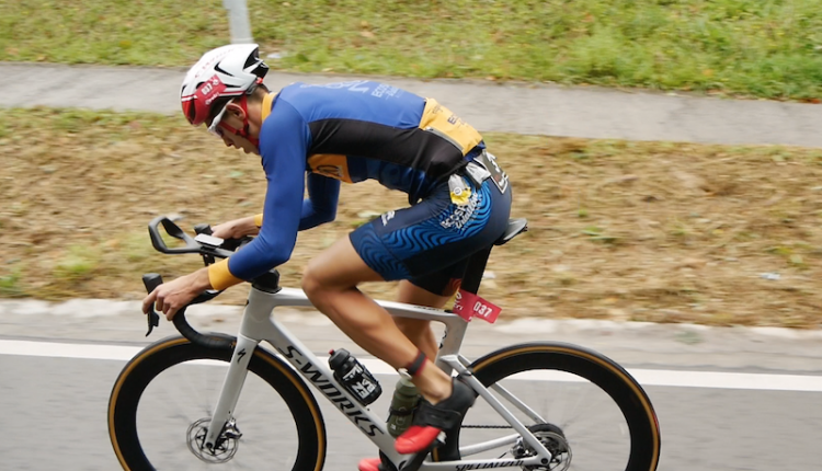 Diego Mentrida PB en 10k tras 250k en bici