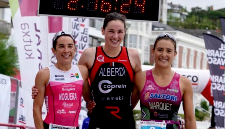 Onditz podio femenino