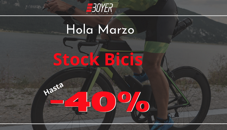 40% en Stocks de bicis en Ciclos Boyer