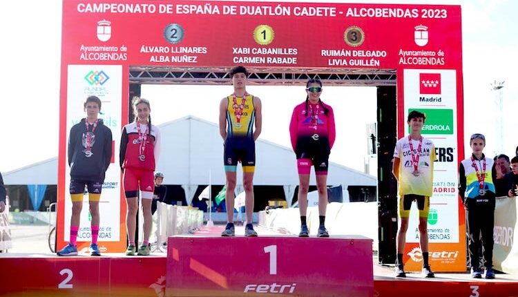 Valencia lidera el medallero – Ctos de España de Duatlon Menores