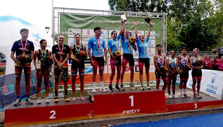 Cidade de Lugo Fluvial vence La Liga de Triatlon masculina y femenina