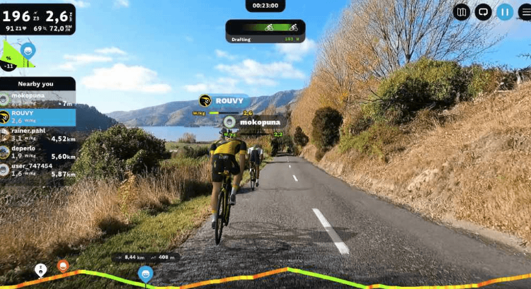 Como la realidad virtual está cambiando las salidas ciclistas