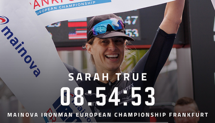 Sarah True vuelve a los más alto en IRONMAN Frankfurt