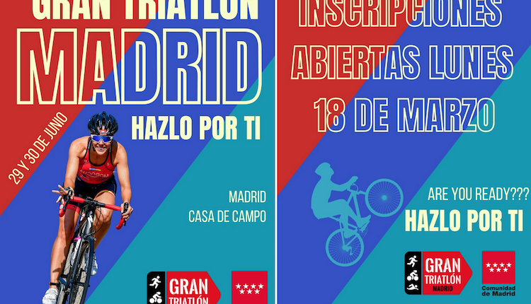 Cuenta atrás para la apertura del Gran Triatlon Madrid
