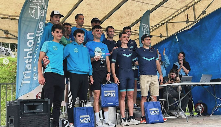 Dominio español en el Triathlon de la Nivelle Saint Pee