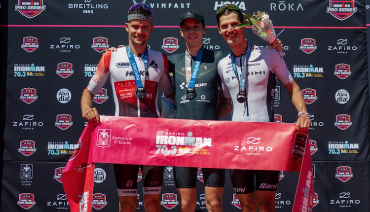 Nicolas Mann y Emma Pallant vencen IRONMAN 70.3 Mallorca