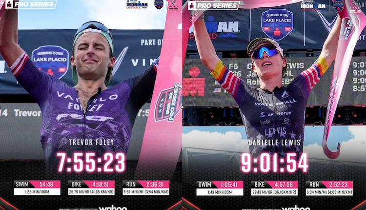 Foley y Lewis dan la campanada en IRONMAN Lake Placid