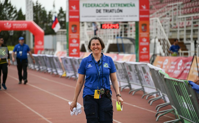 Carolina Méndez, nueva presidenta de la Federación Extremeña de Triatlón