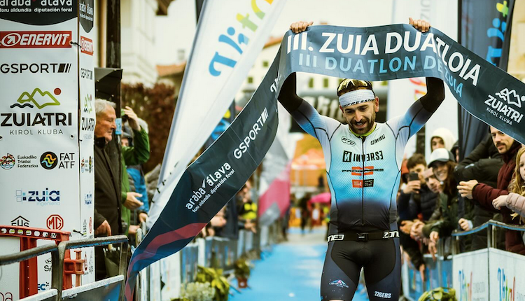 Antonio Benito y Emilie Morier confirman en el Duatlon de Zuia