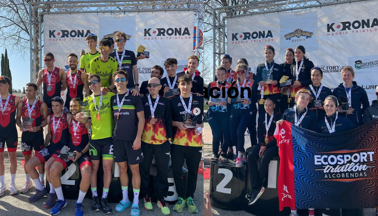 Marlins y Diablillos consiguen el Campeonato de Madrid de Duatlon CRE