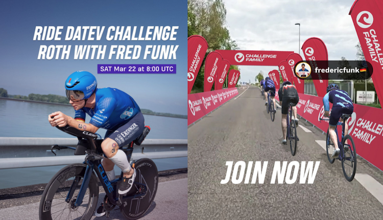 Pedalea gratis con Frederik Funk por el recorrido del Challenge Roth