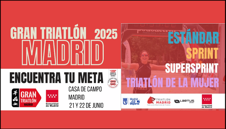 Gran Triatlon Madrid anuncia fechas e inscripciones