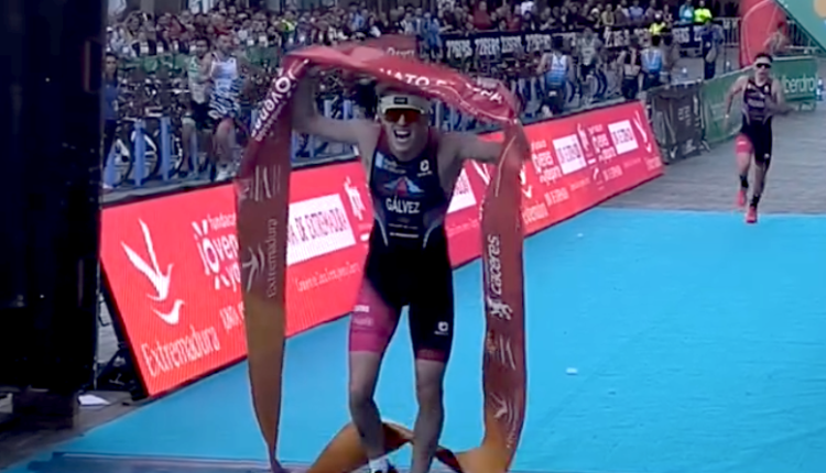 Nacho Gálvez lidera el triplete Fluvial en el Campeonato de España de Duatlon