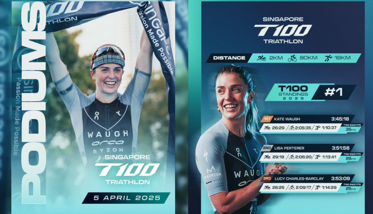 Kate Waugh da la campanada en el T100 Singapur