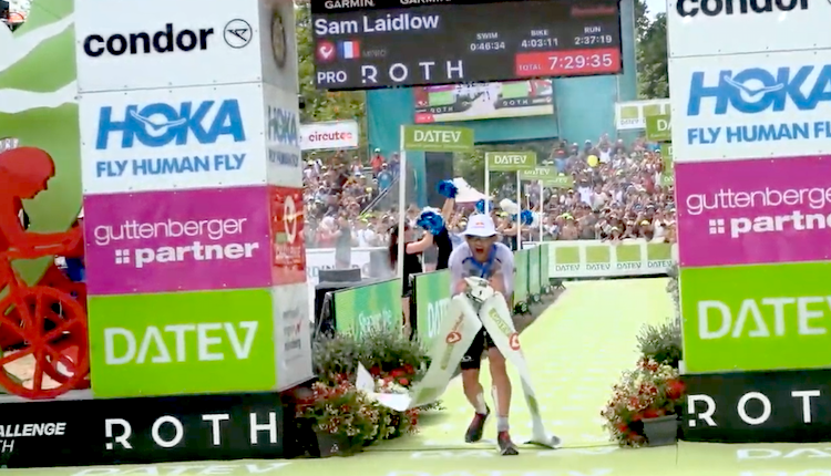 Sam Laidlow vence el Datev Challenge Roth con marca personal