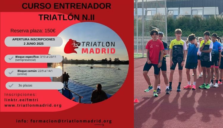 Curso de entrenador Nivel II de la FMTRI abre inscripciones