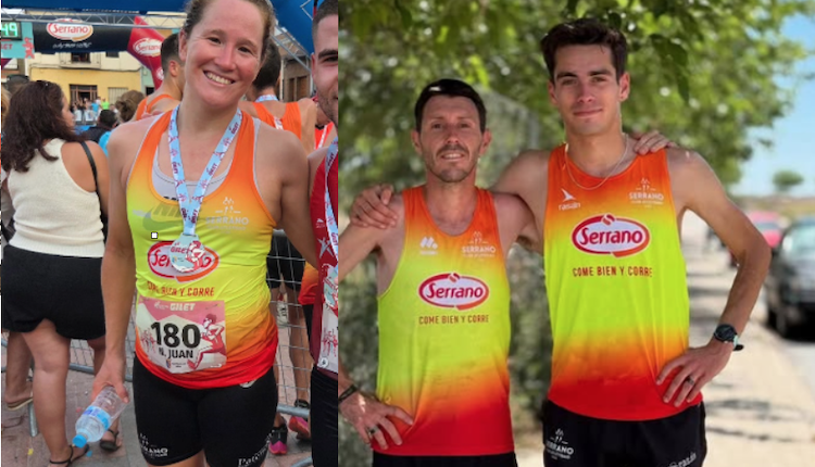 Noelia Juan y Asier Calahorra podios en la Volta a Peu Gilet