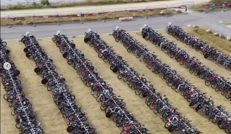 Roban 6 bicicletas de GE en IRONMAN Copenhagen
