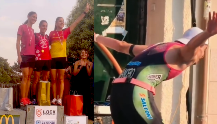 Arias y Mancebo vencen el Duatlon de Cantimpalos