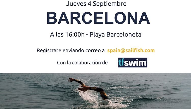 SAILFISH Spain, clase/entrenamiento gratuito de agua abiertas
