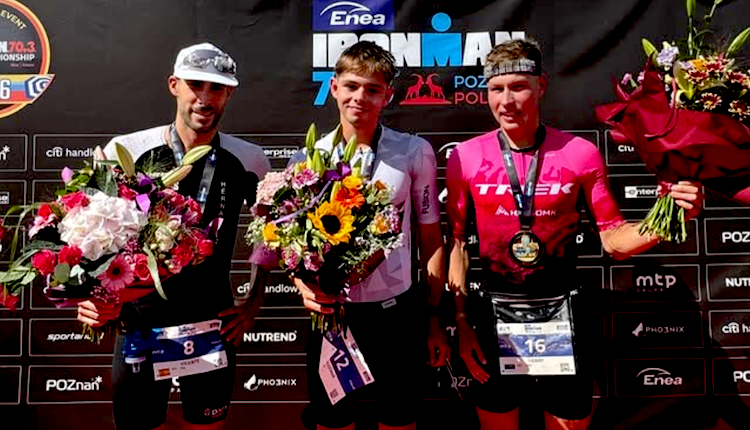Vicente Hernández 2º en el IRONMAN 70.3 Poznan