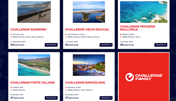 Llega el desembarco final Challenge Family Europa con 5 carreras