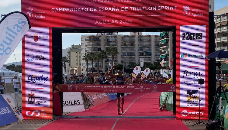 David Cantero Campeón de España de Triatlon Sprint
