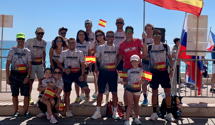 Tres Top10 GE en el Mundial de IRONMAN Niza 2025