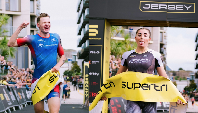 Casillas y Mantecón, Tops 8 en SuperTri Jersey