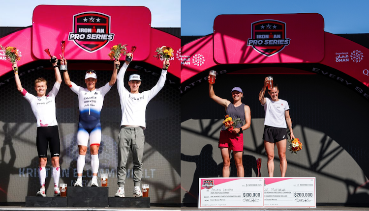 El dinero en premios ganado por el Top10 de los triatletas IRONMAN