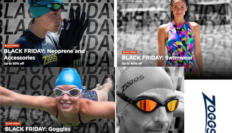 Zoggs ofrece descuentos de hasta el 60% por el Black Friay