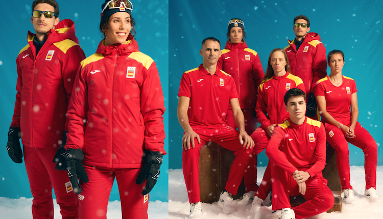 La equipación Joma del equipo olímpico de los Juegos de Invierno