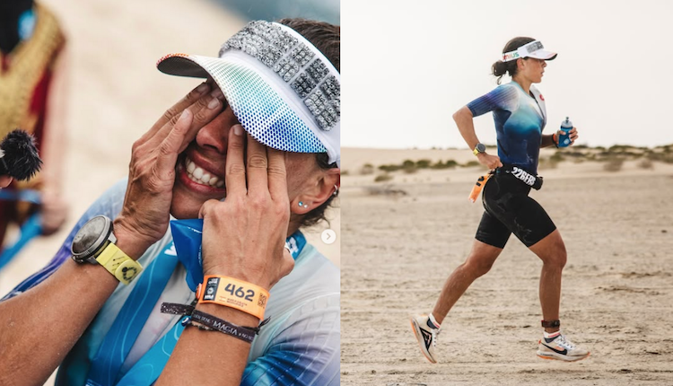 Saleta Castro tercera en la Samla 100km de Qatar