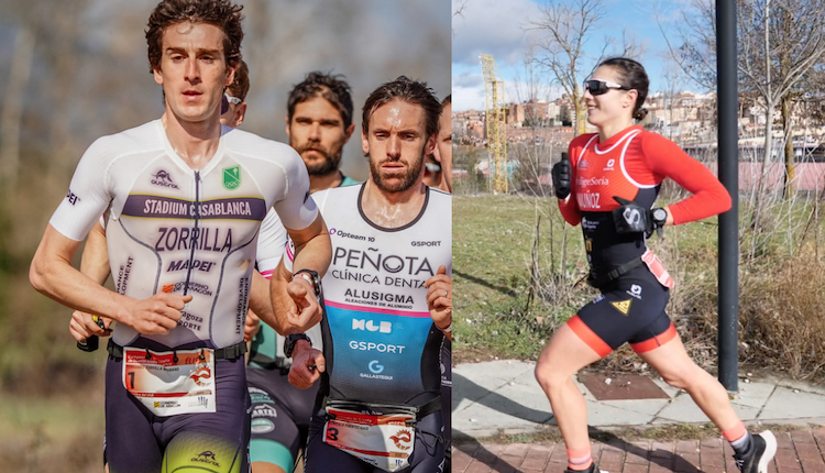 Fernando Zorrilla y Marina Muñoz campeones de España de Duatlon MD