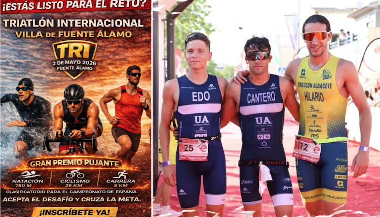Triatlon de Fuente Alamo supera los 450 inscritos en 1 semana