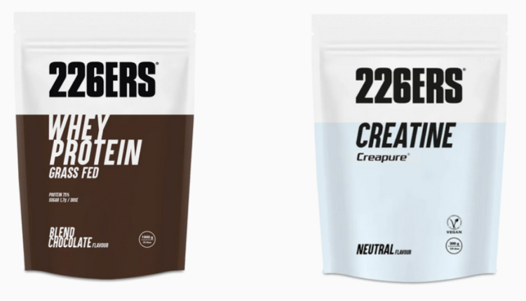 La Creatina y la Whey Protein  en los 5 productos 226ERS más vendidos del mes