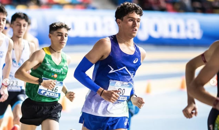 Xavi Cabanilles campeón de España Sub20 de 3000 m