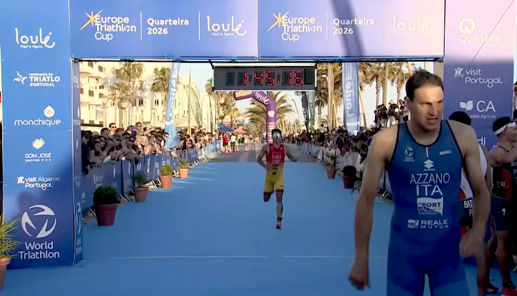 Edu Blanco 5º y Anna Carballo 7ª  en Copa de Europa Quarteira