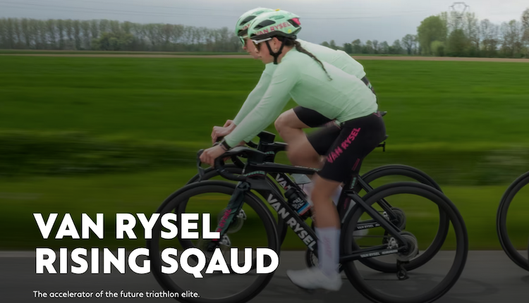 VAN RYSEL Rising Squad  para jóvenes triatletas